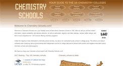 Desktop Screenshot of chemistry-schools.com